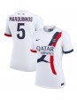 Paris Saint-Germain Marquinhos #5 Venkovní Dres pro Dámské 2024-25 Krátký Rukáv